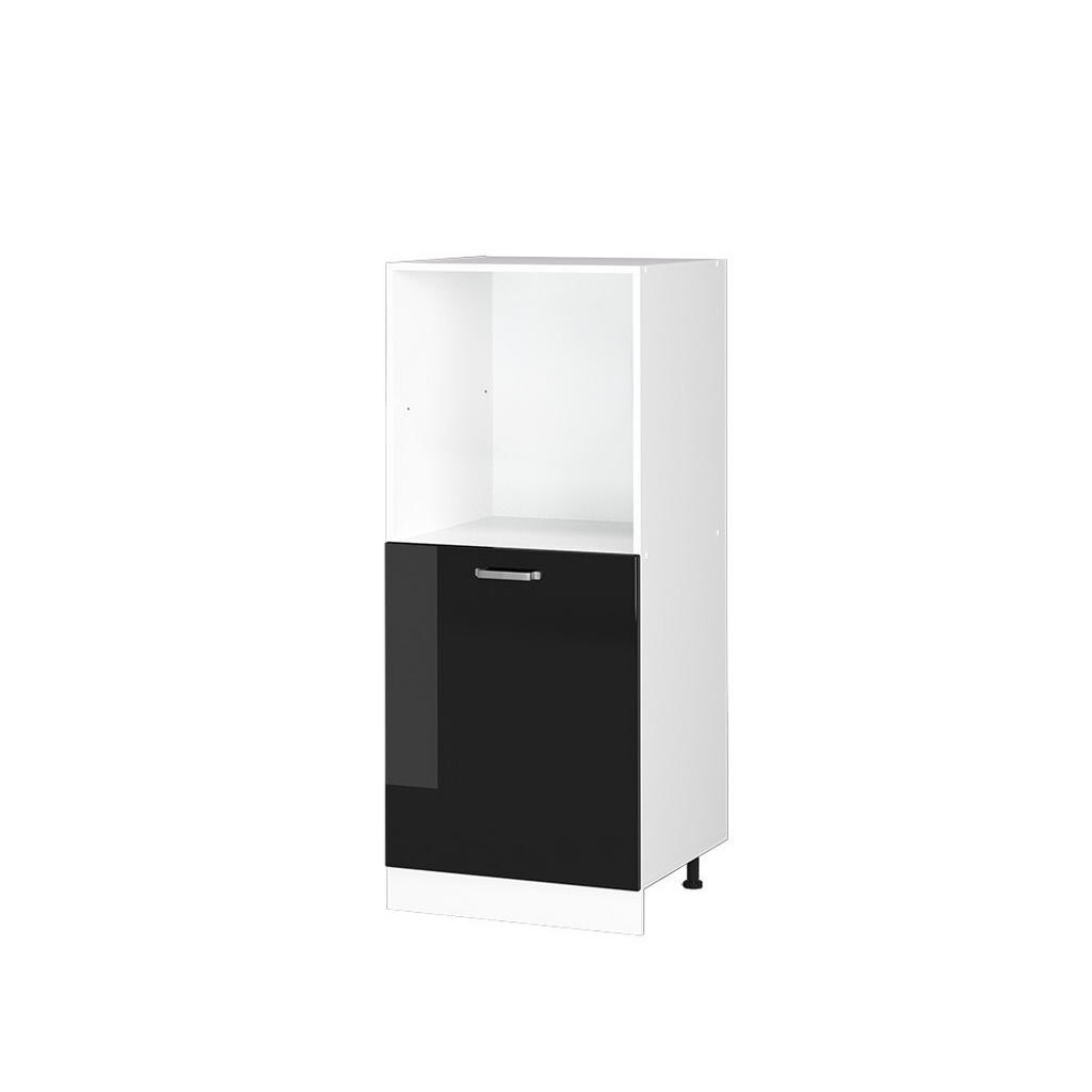 Vicco SKŘÍŇKA NA VESTAVĚNOU TROUBU R-Line Černý vysoký lesk 60 cm