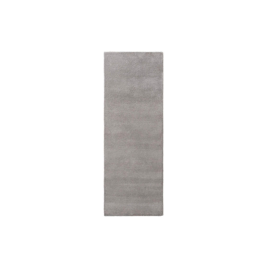 KUNSTLOFT VLNĚNÝ běhoun Bent Šedá 70x200 cm