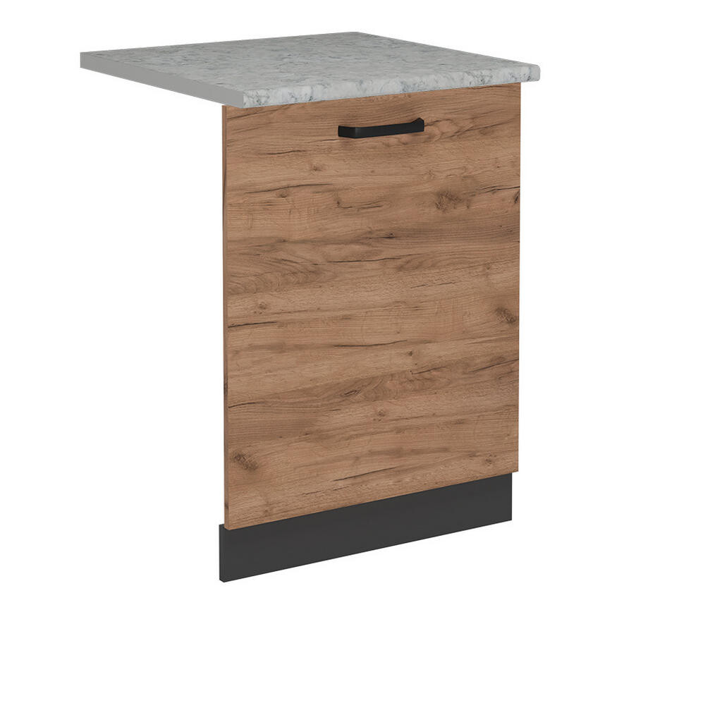 Vicco PŘEDNÍ PANEL R-Line Zlatý mocný dub 60 cm s pracovní deskou