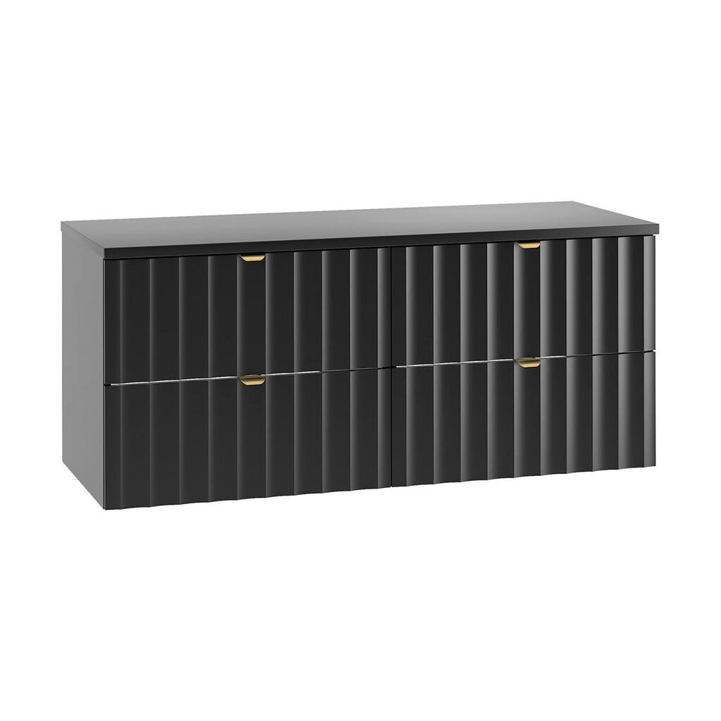 Petits-meubles SKŘÍŇKA POD UMYVADLO 120.6cm Lexa Černá