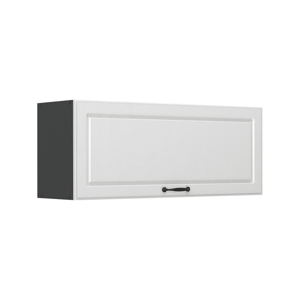 Vicco VĚŠÁK NA STĚNU R-Line, Bílý venkovský dům/Antracit, 100 cm Plochý