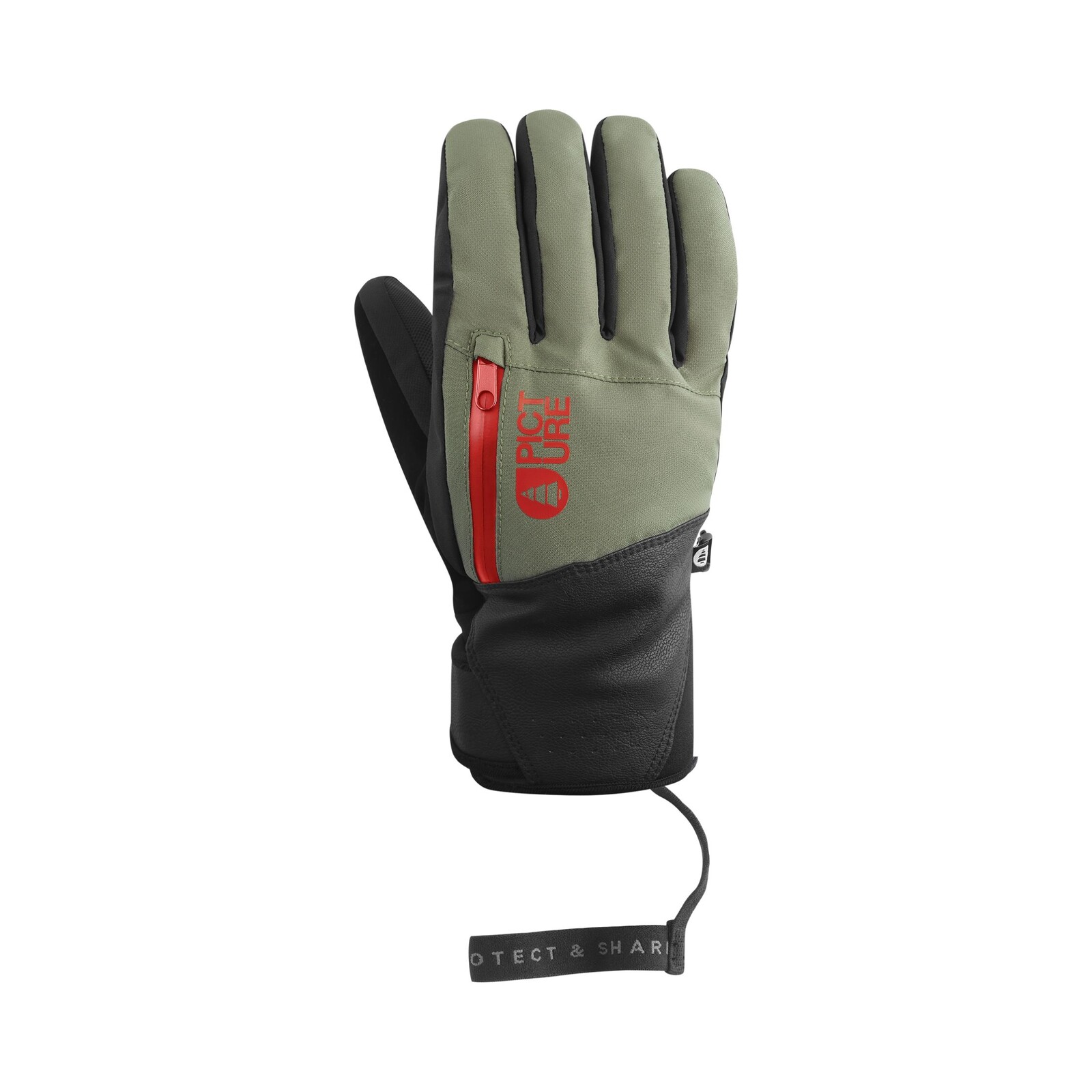 PICTURE M Madson Gloves 20/20, Olivine velikost: M