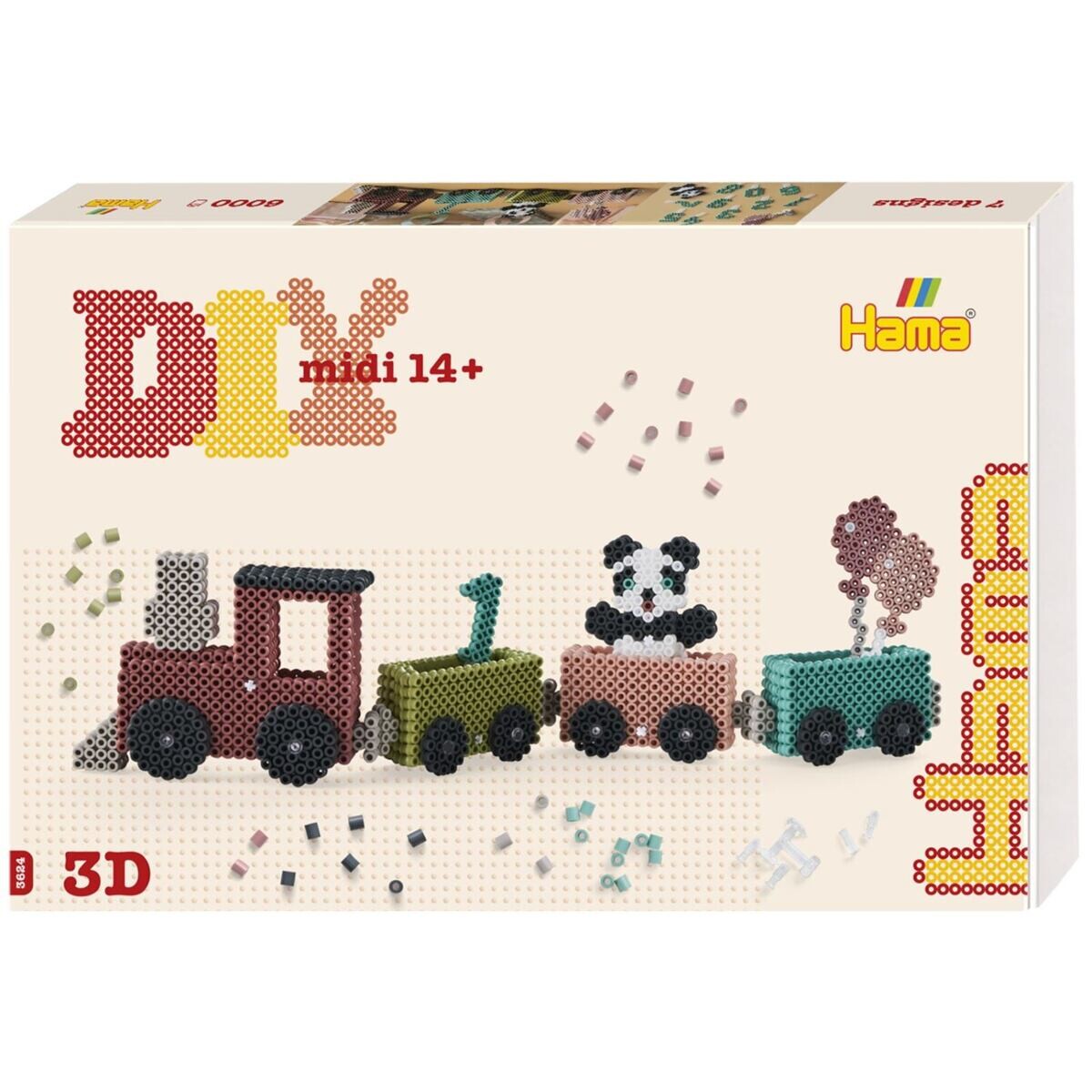 Hama Art 3D Narozeninový vlak MIDI
