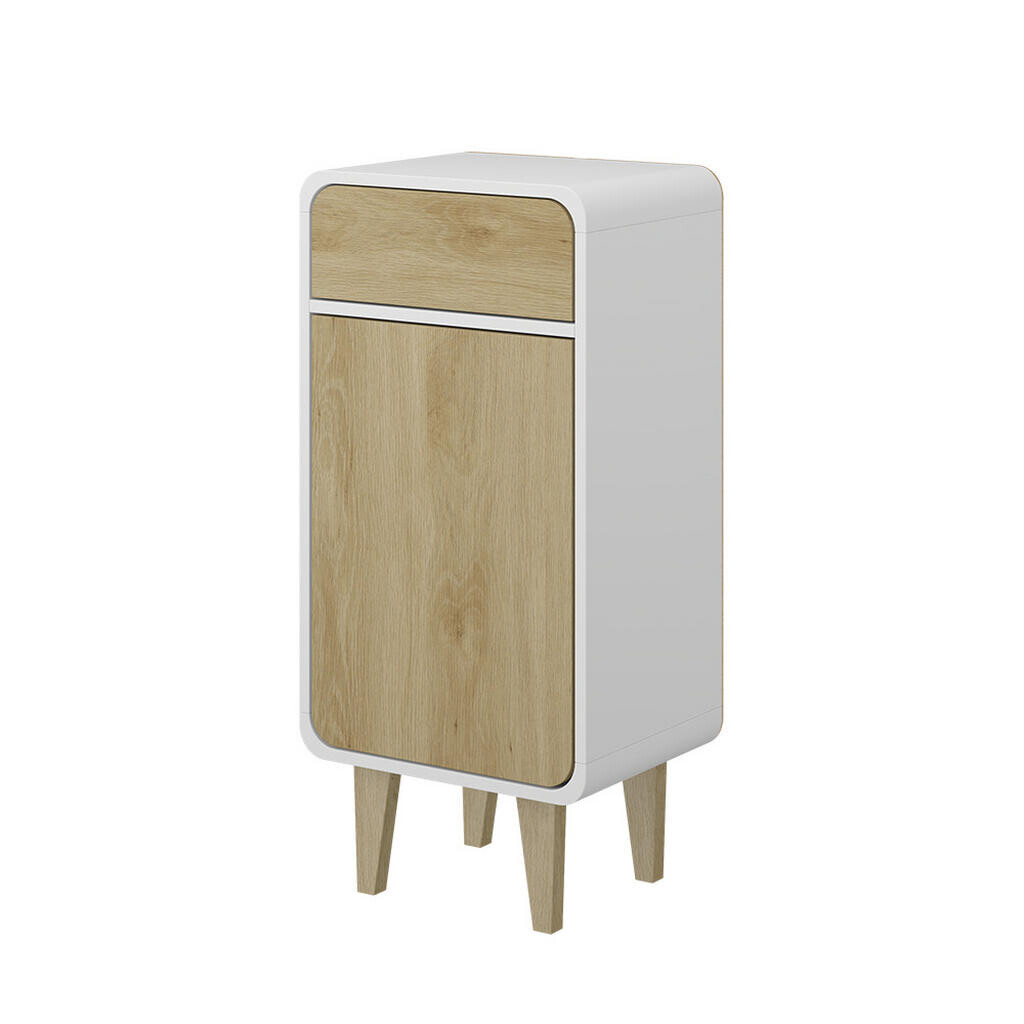 Vicco MIDI SKŘÍŇKA Arla Bílá/dub 40 x 81 cm
