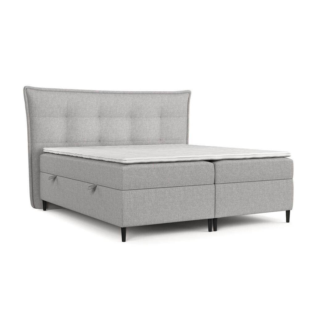 AltaBeds POSTEL BOXSPRING LAS PALMAS 160/200 cm Šedobéžová