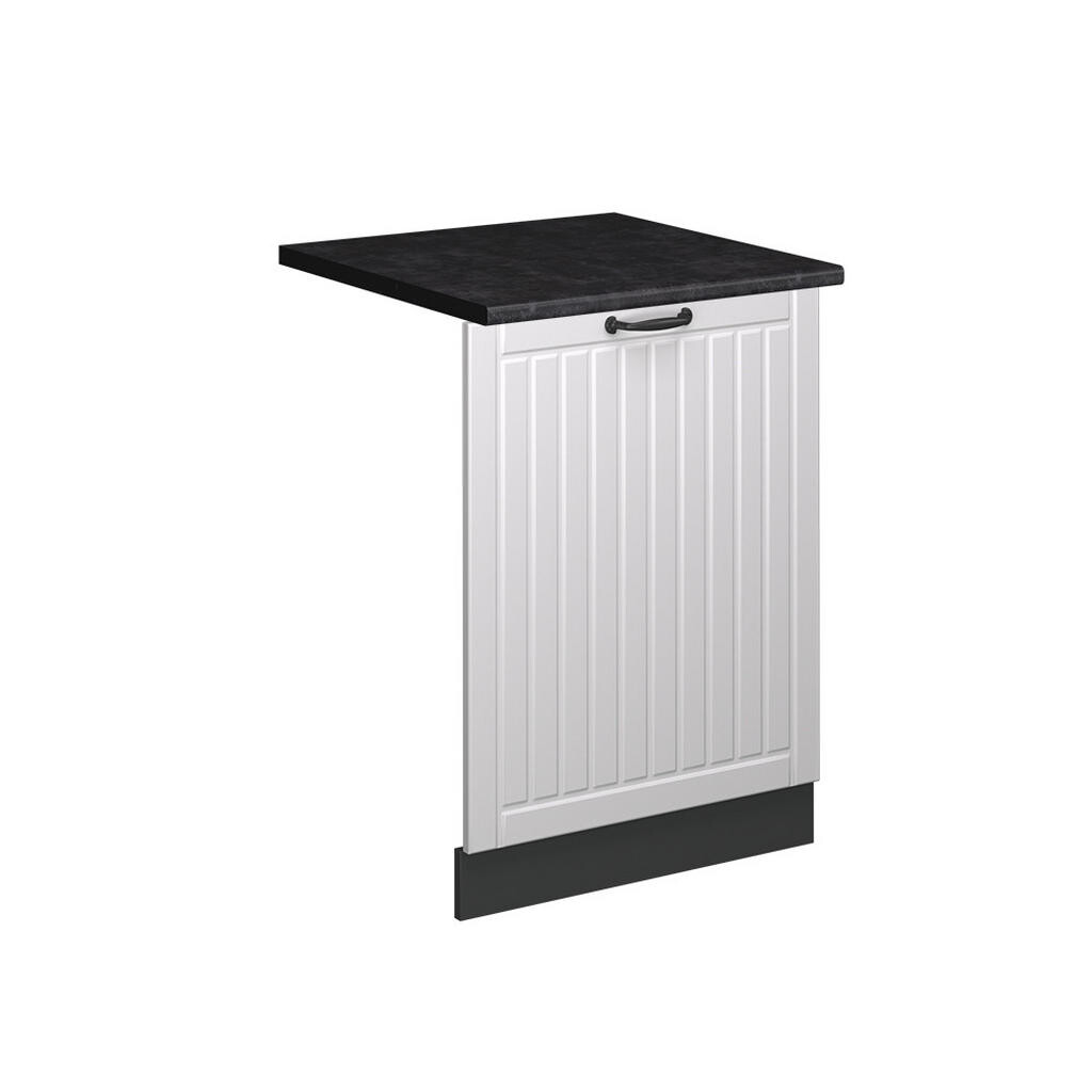 Vicco ČELNÍ PANEL MYČKY Fame-Line Bílý venkovský dům 60 cm , PD Antracit