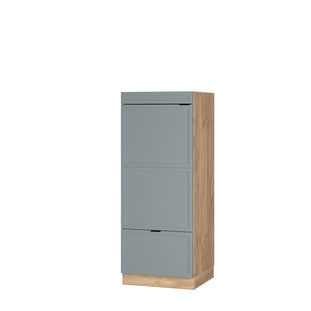 Vicco VYSOKÁ SKŘÍŇ Fame-Line, Světle modrošedá/Zlatý mocný dub, 60 cm