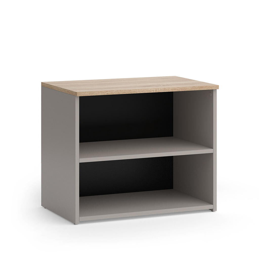 Vicco NÍZKÝ NÁBYTEK POD TELEVIZI Wido Greige 60 x 50 cm se 2 přihrádkami