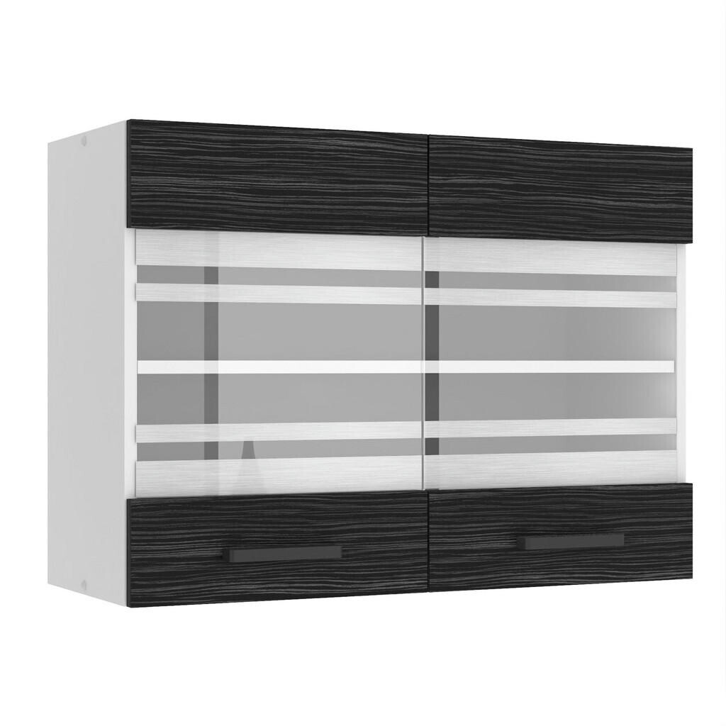 B BELINI GROUP ZÁVĚSNÁ SKŘÍŇKA SGW 80 cm, s 2 dvířky, Královský eben