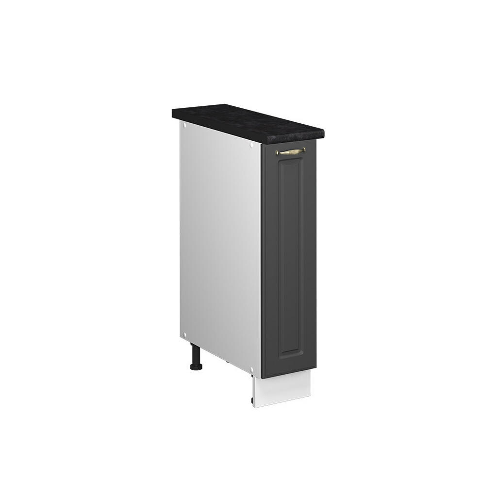 Vicco LÉKÁRNIČKOVÁ SKŘÍŇKA Fame-Line, Anthrazit-Gold Landhaus/Bílá, 20 cm, PD Antracit