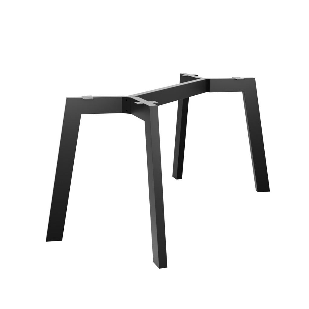 Metalo Pro KOVOVÉ NOHY KE STOLU Barax Special černá 160/70/72 cm