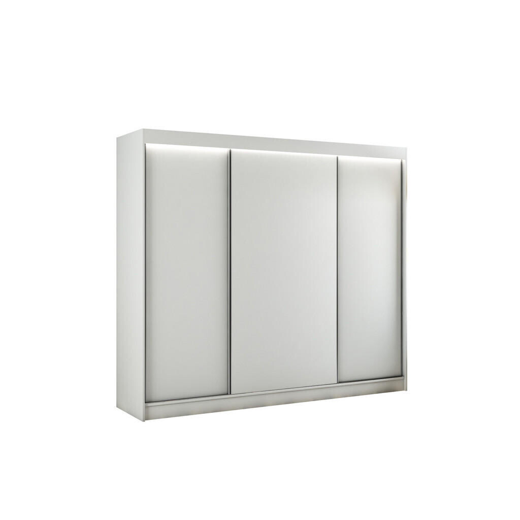 ALTDECOR ŠATNÍ SKŘÍŇ BEROG – 250 cm – bílá