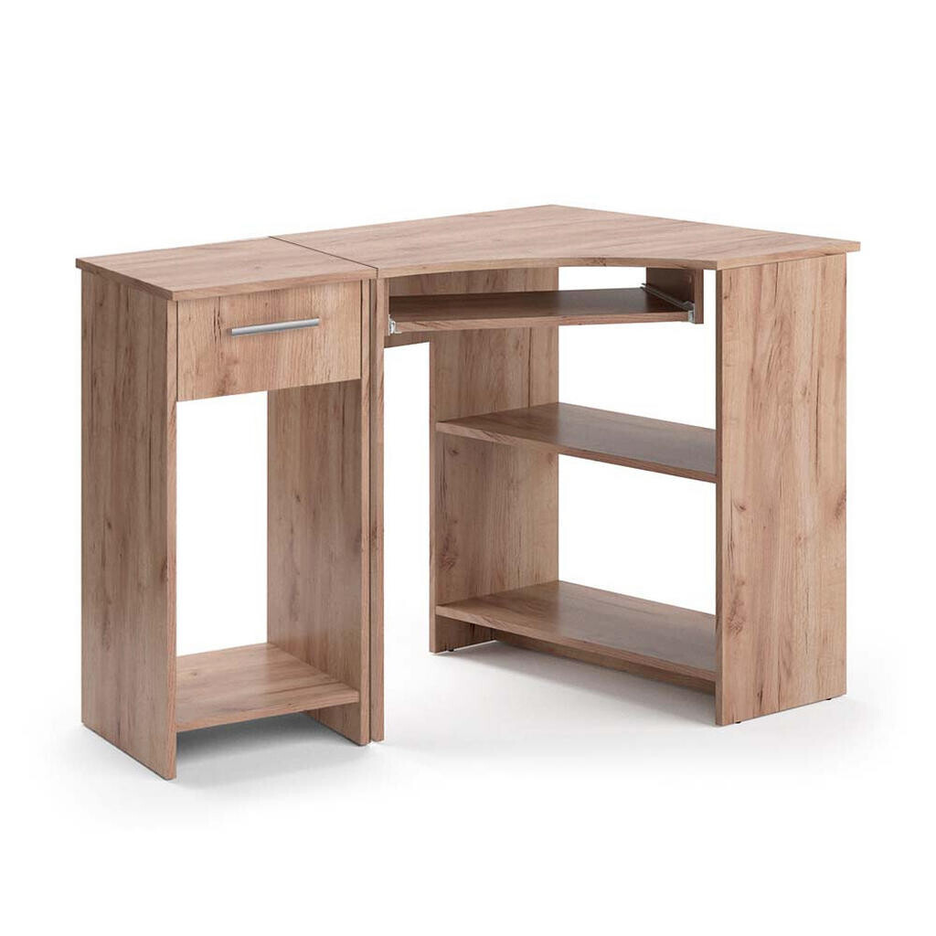 Vicco ROHOVÝ PSACÍ STŮL Odin Sonoma 83 x 76 cm Sada se skříní PC