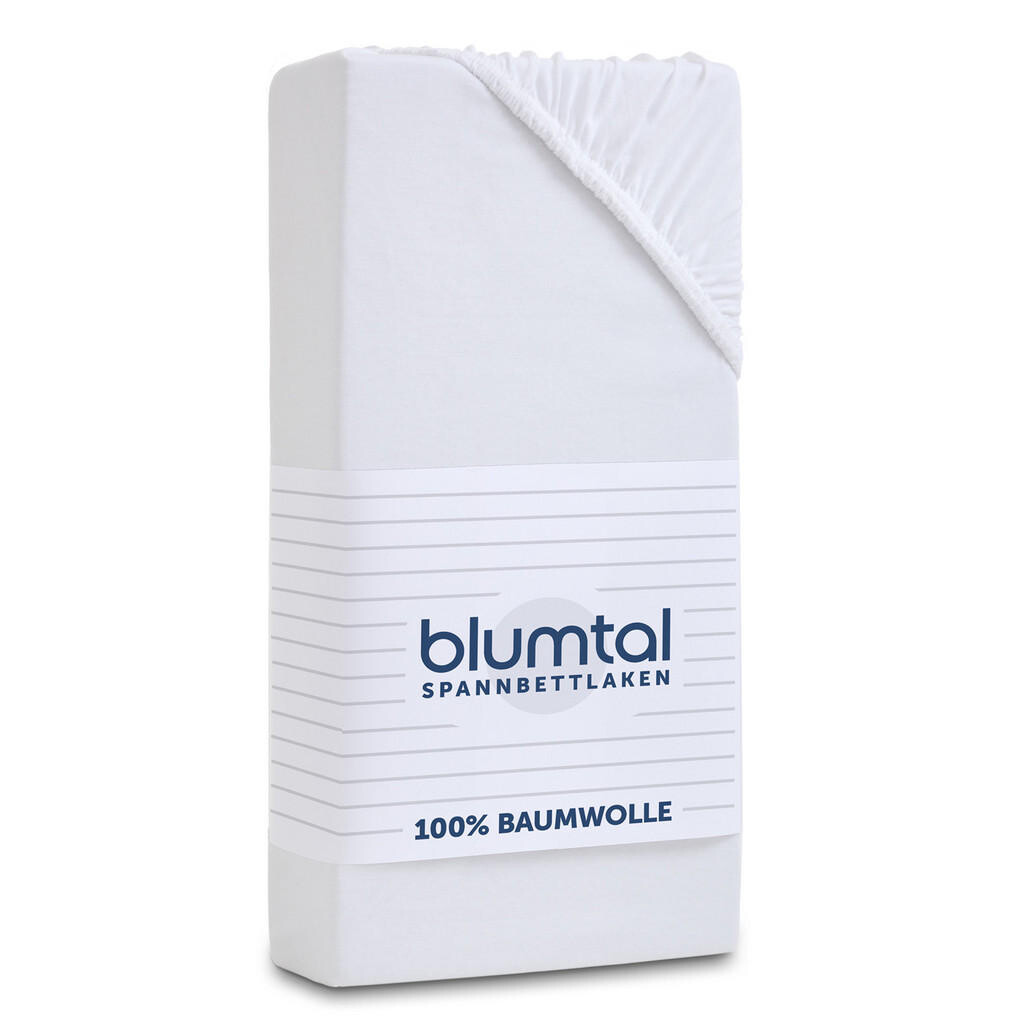 Blumtal NAPÍNACÍ PROSTĚRADLO 80/180 cm, bílá