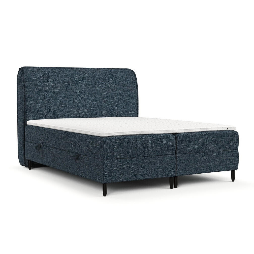 AltaBeds POSTEL BOXSPRING LUNARO 180/200 Námořnická modrá