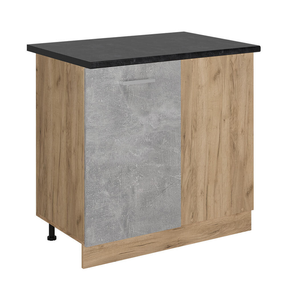 Vicco ROHOVÁ SKŘÍŇKA R-Line Beton 86 cm , PD Antracit