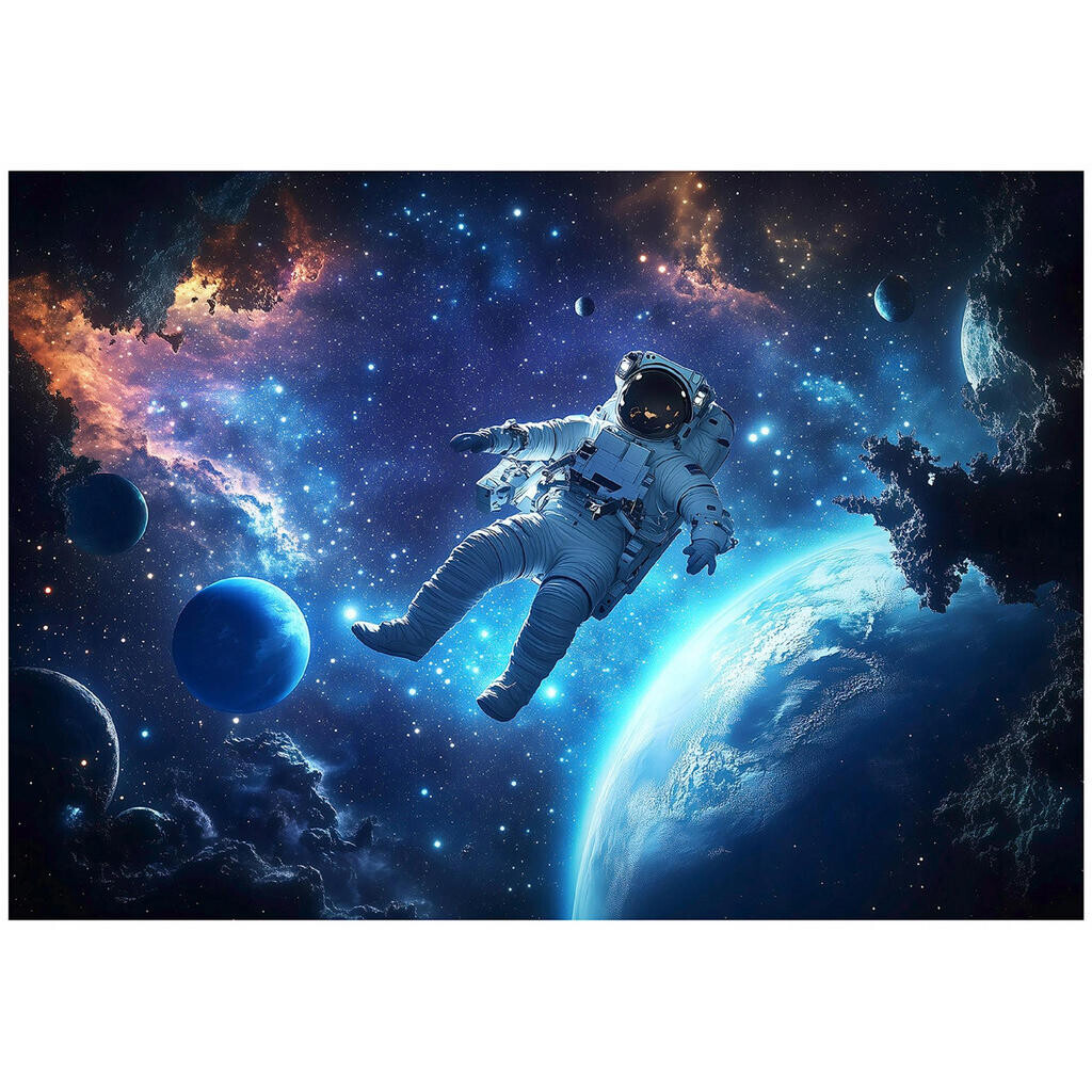Wallarena DĚTSKÁ fototapeta kosmos modrá 254x184 cm