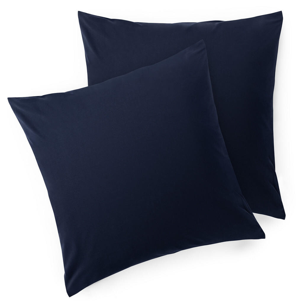 Blumtal POVLAK na polštář Agneta 40/40 cm, sada 2 ks, 100% bavlna, Dunkelblau
