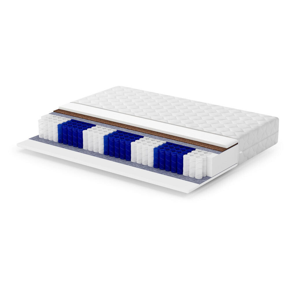 Beautysofa TAŠTIČKOVÁ MATRACE Mediro Core 26 cm, vysoce elastická pěna, H2/H3, 120×200