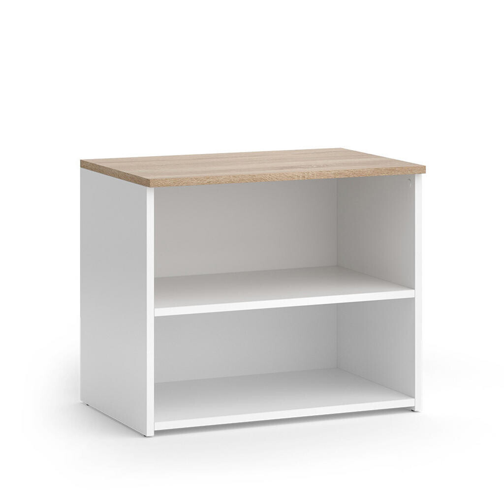 Vicco NÍZKÝ NÁBYTEK POD TELEVIZI Wido Bílá/Sonoma 60 x 50 cm se 2 přihrádkami