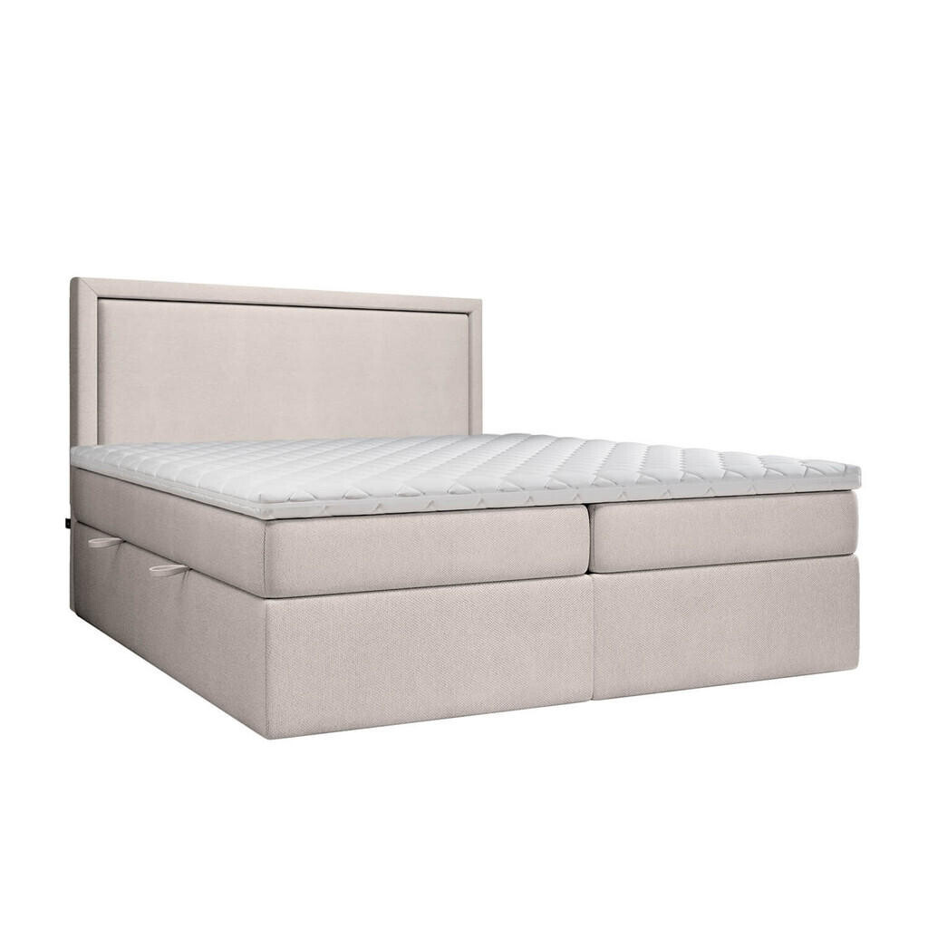 AltaBeds KONTINENTÁLNÍ postel JODAN 120/200 cm Béžová