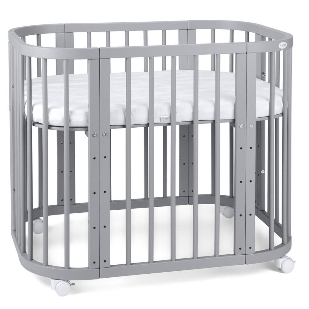 waldin DĚTSKÁ POSTÝLKA GREY 5v1 s matrací