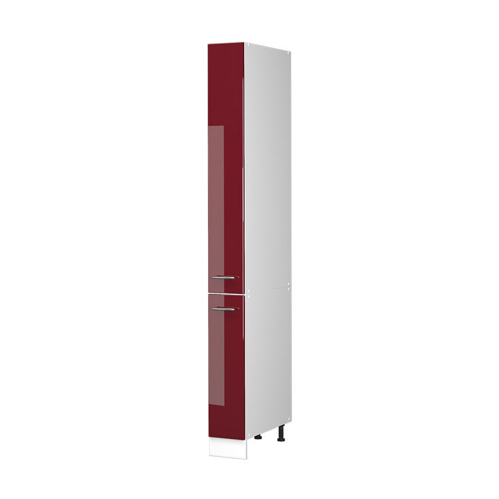 Vicco LÉKÁRNIČKOVÁ SKŘÍŇKA Fame-Line, Bordó červená vysoký lesk/Bílá, 20 cm