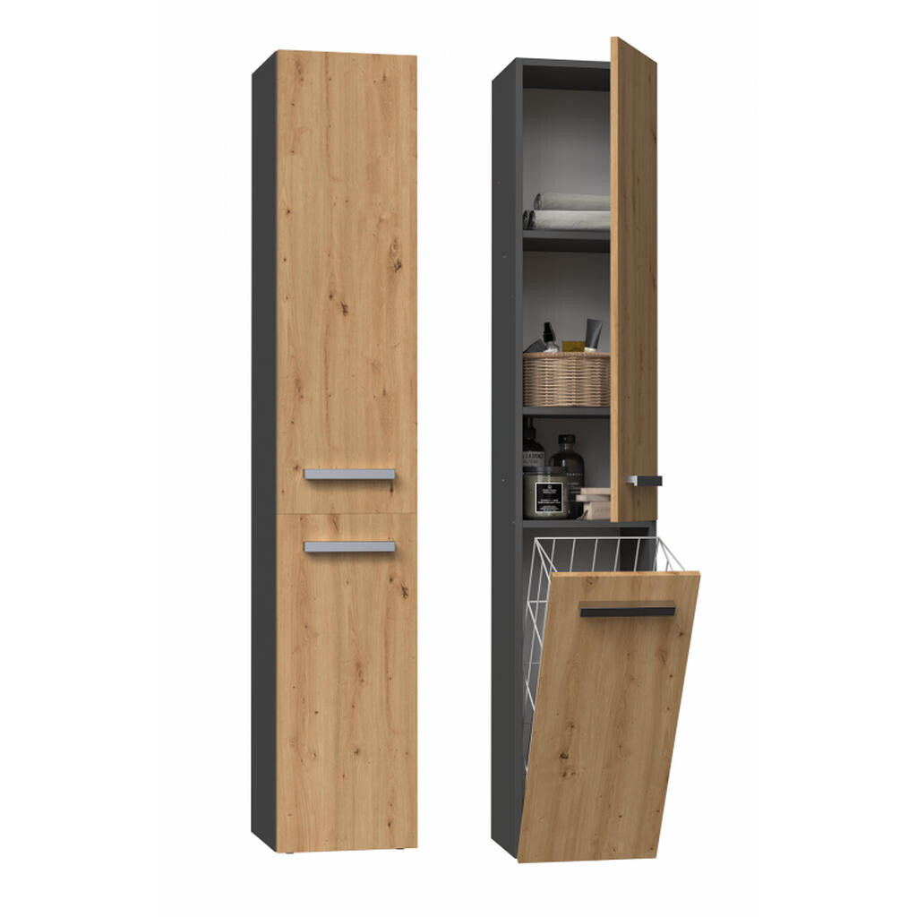 RAUMHIRSCH FURNITURE KOUZELNA SKŘÍŇKA antracitová, Artisan 31/174/30