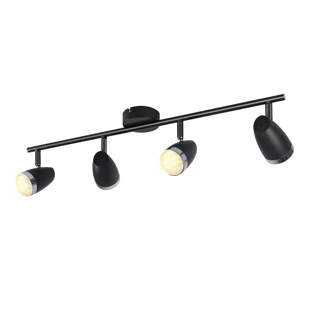 Nettlife STROPNÍ LED bodové světlo Leggitt se 4 žárovkami 60/15,5/80 cm