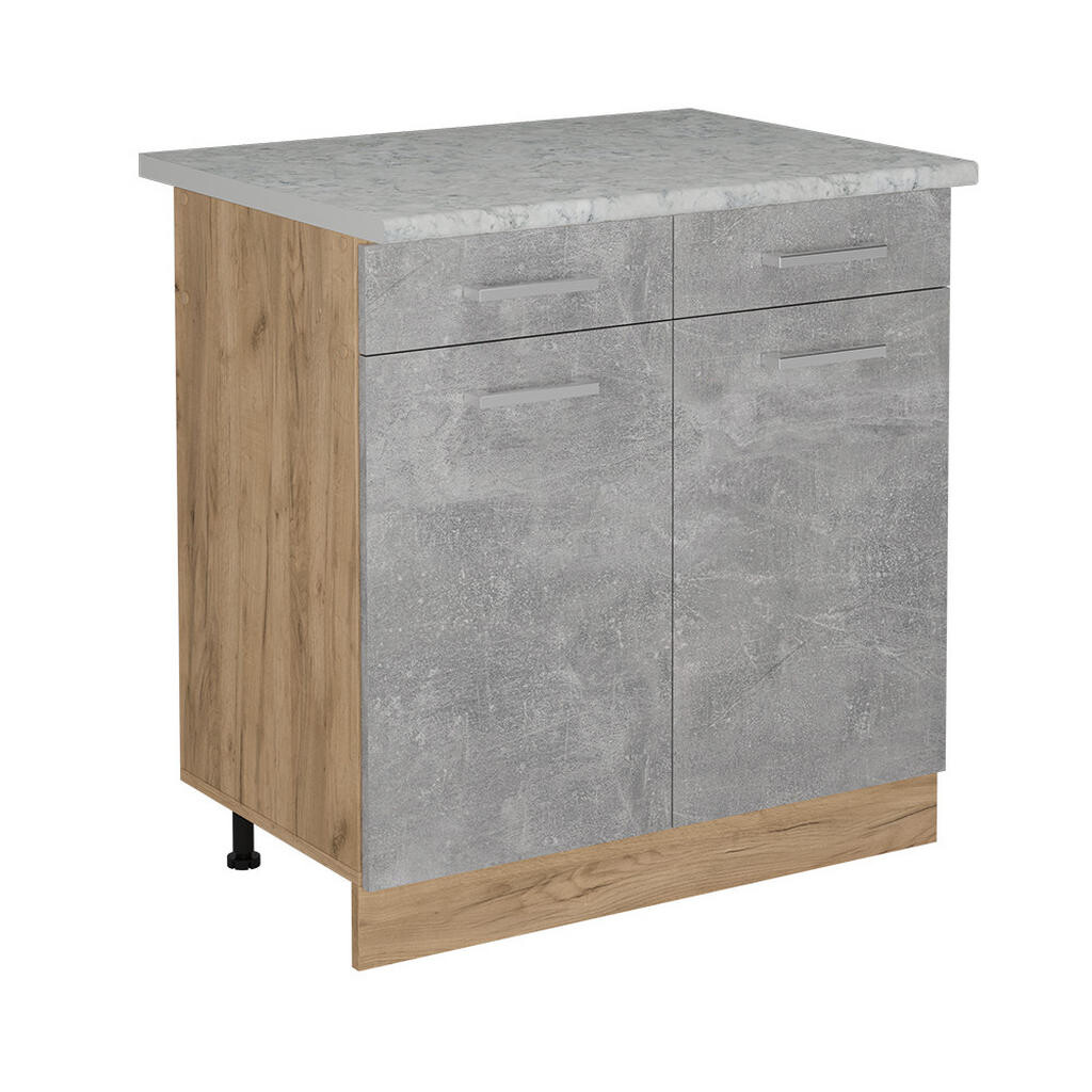 Vicco SPODNÍ SKŘÍŇKA KUCHYŇSKÉ LINKY R-Line Beton 80 cm PD Mramor