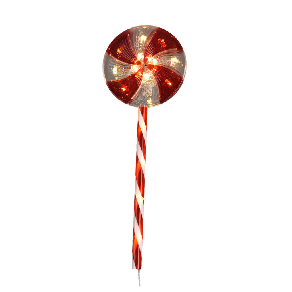 Home Styling Collection LED LOLLIPOP – vánoční světelná cesta, sada 3 ks, pro venkovní použití, 60 LED diod, 3 m, napájení na baterie