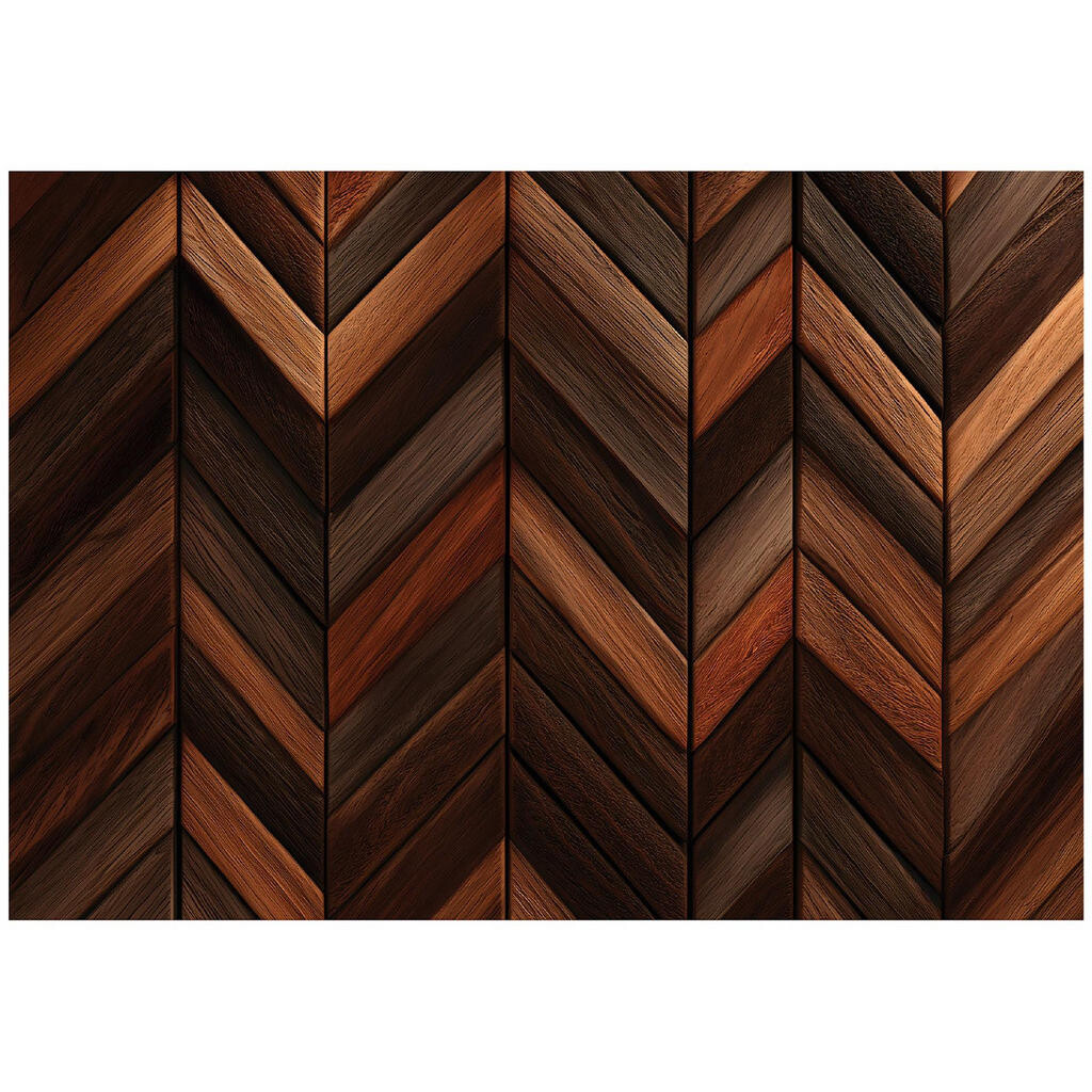 Wallarena FOTOTAPETA prkna dřevo hnědá 300x210 cm