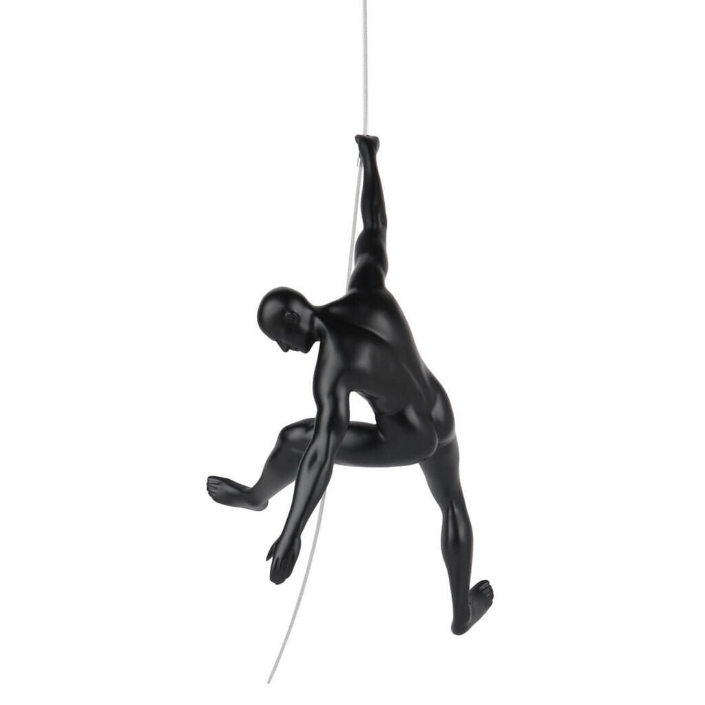 KUNSTLOFT DEKORATIVNÍ SOCHA ČERNÁ, 16/31 CM