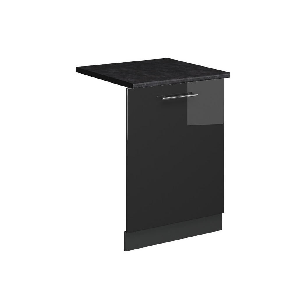 Vicco ČELNÍ PANEL MYČKY Fame-Line Antracitový vysoký lesk 60 cm , PD Antracit