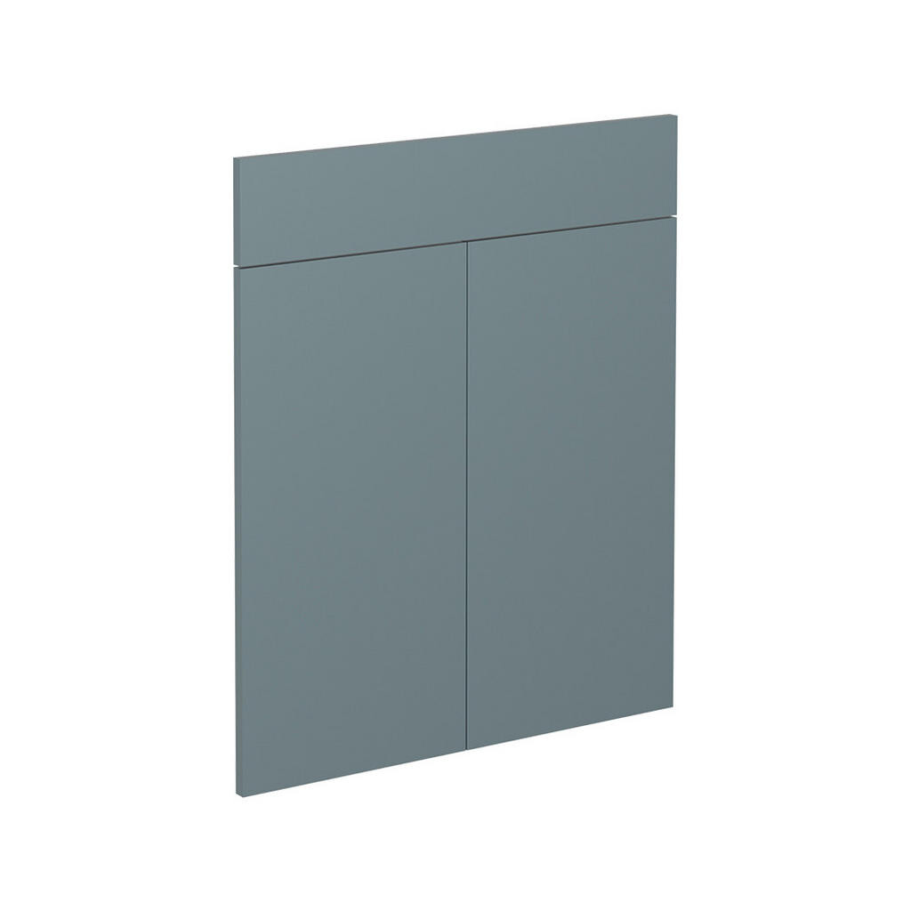 Vicco KUCHYŇSKÁ DVÍŘKA R-Line Modrošedá 59.6 x 70.8 cm nábytková čela pro spodní skříňku se zásuvkami