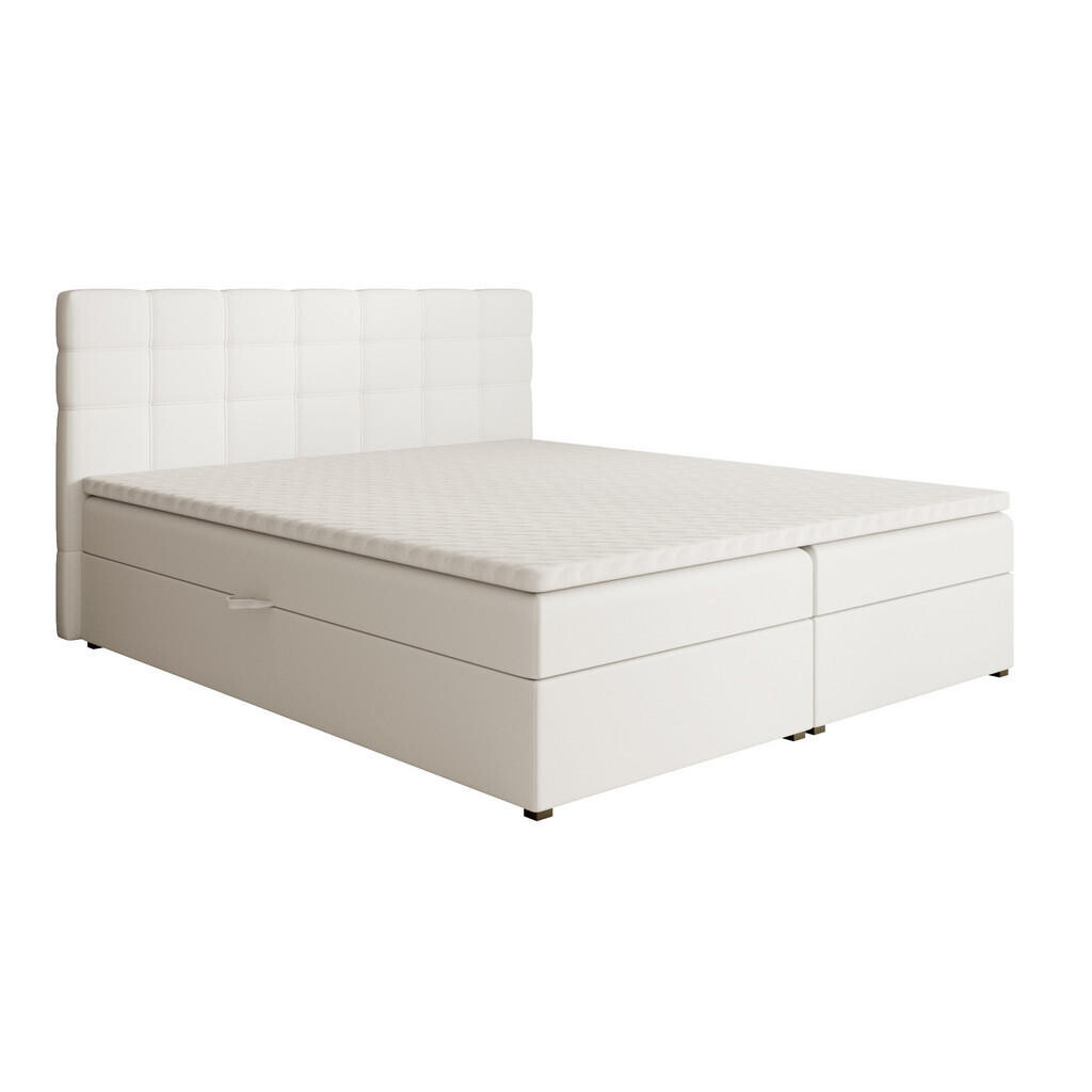 Beautysofa ČALOUNĚNÁ postel Topiq 184/203/103, bílá