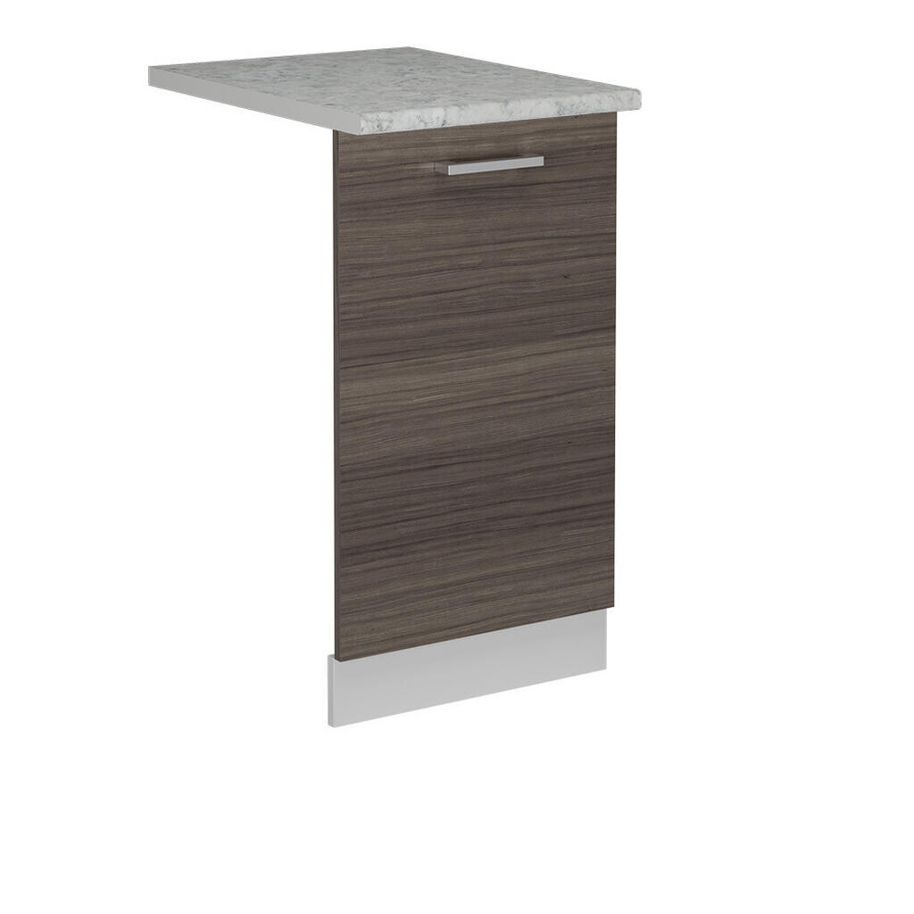 Vicco ČELNÍ PANEL MYČKY R-Line Ušlechtilá šedá 45 cm s pracovní deskou