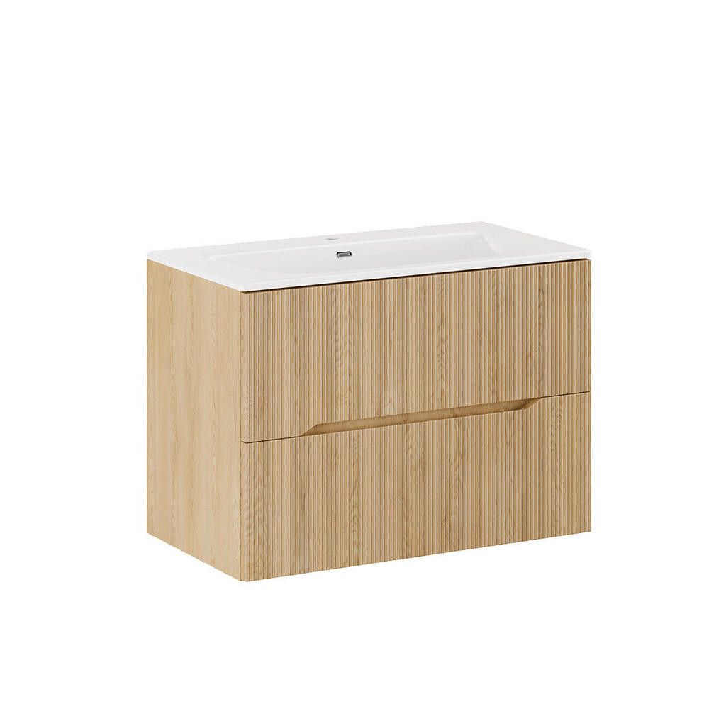 Petits-meubles UMYVADLO 80.2cm Isaline Světlý dub