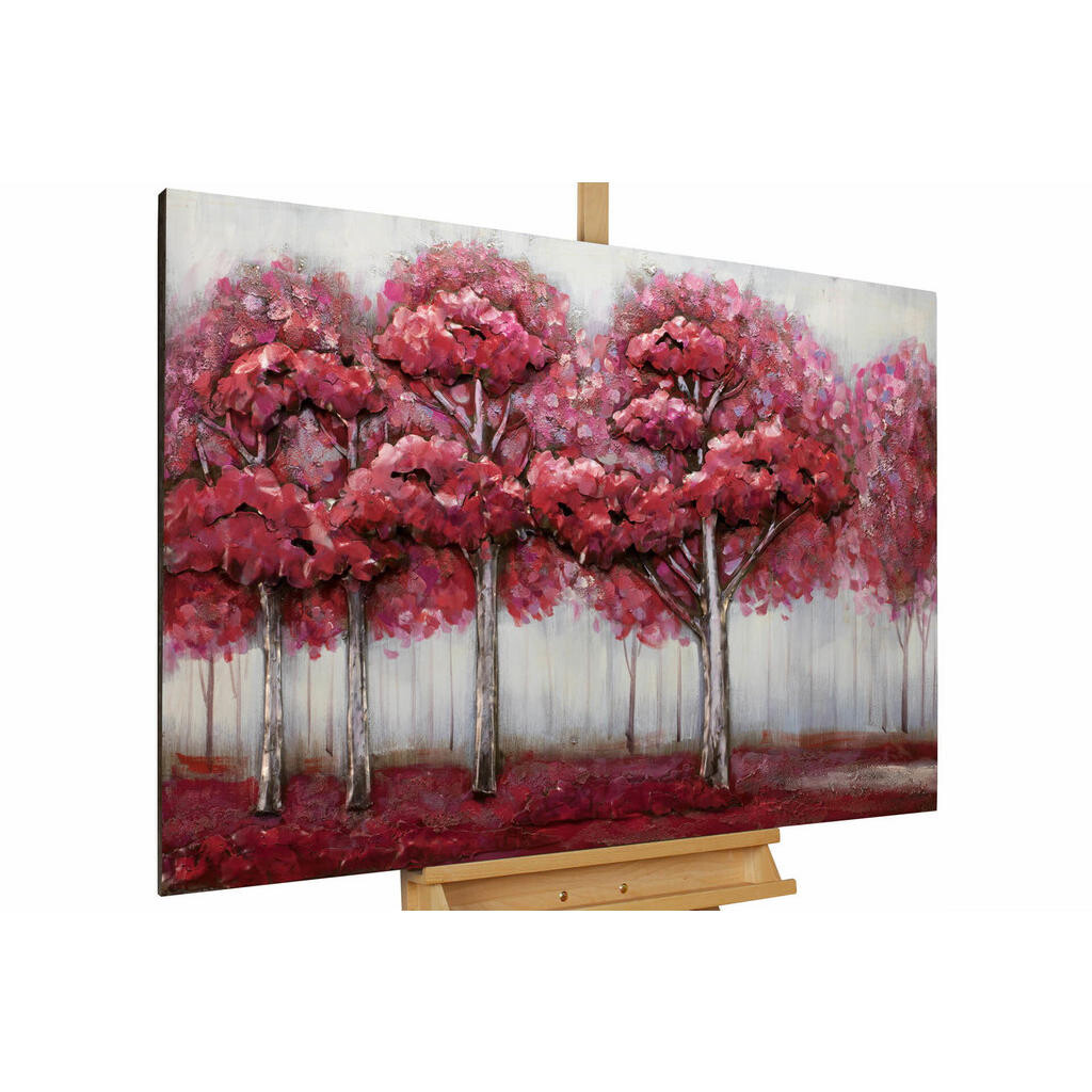 KUNSTLOFT KOVOVÝ OBRAZ LESNÍ HARMONIE, 100/70 CM