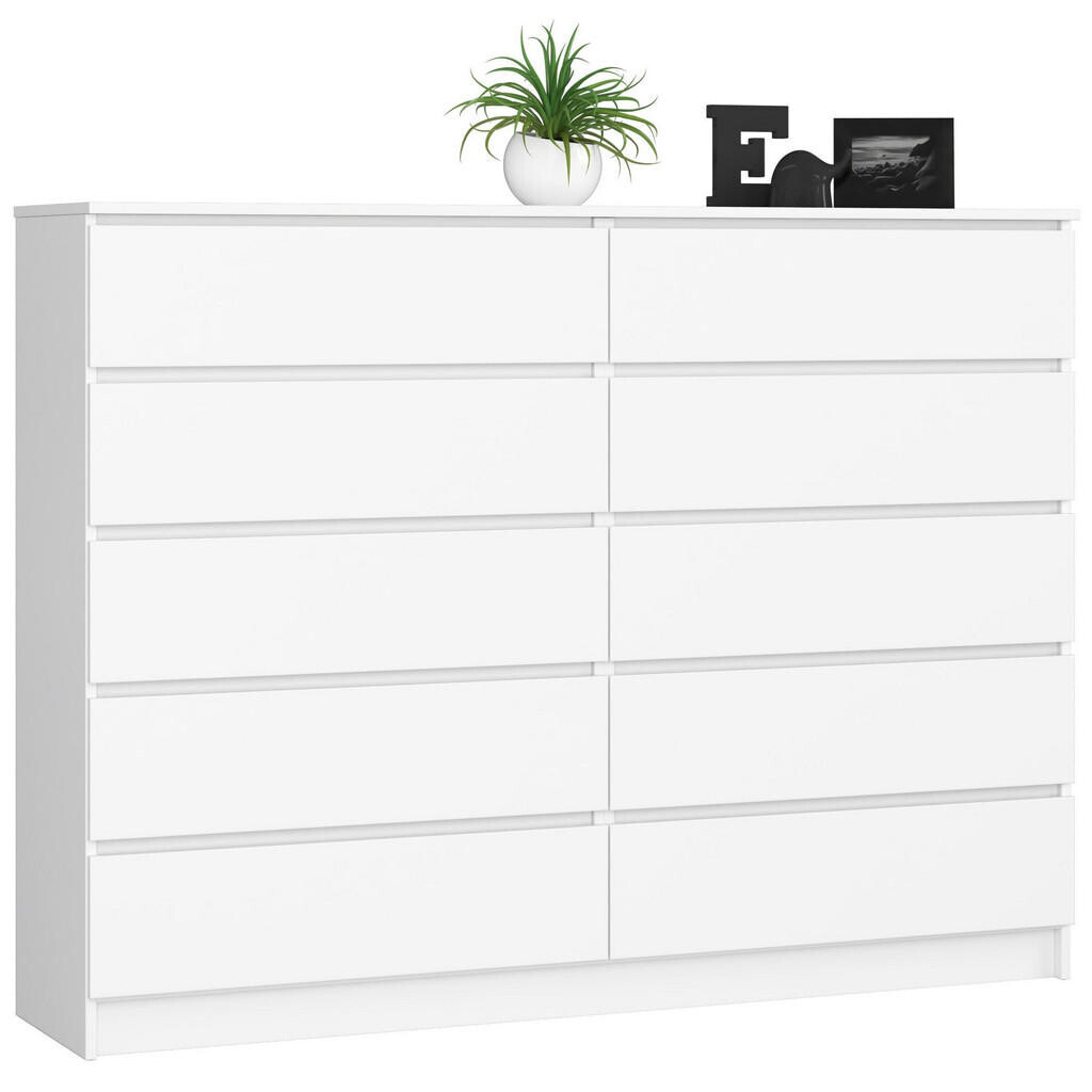 RAUMHIRSCH FURNITURE KOMODA bílá 121/160/40