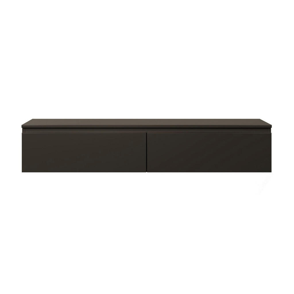Selsey TV stolek Bemmi černý 150/28/32 cm