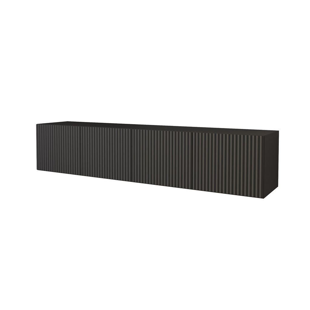 ALTDECOR NÍZKÁ komoda NOA-2-W 2x100x40x40 cm – černá
