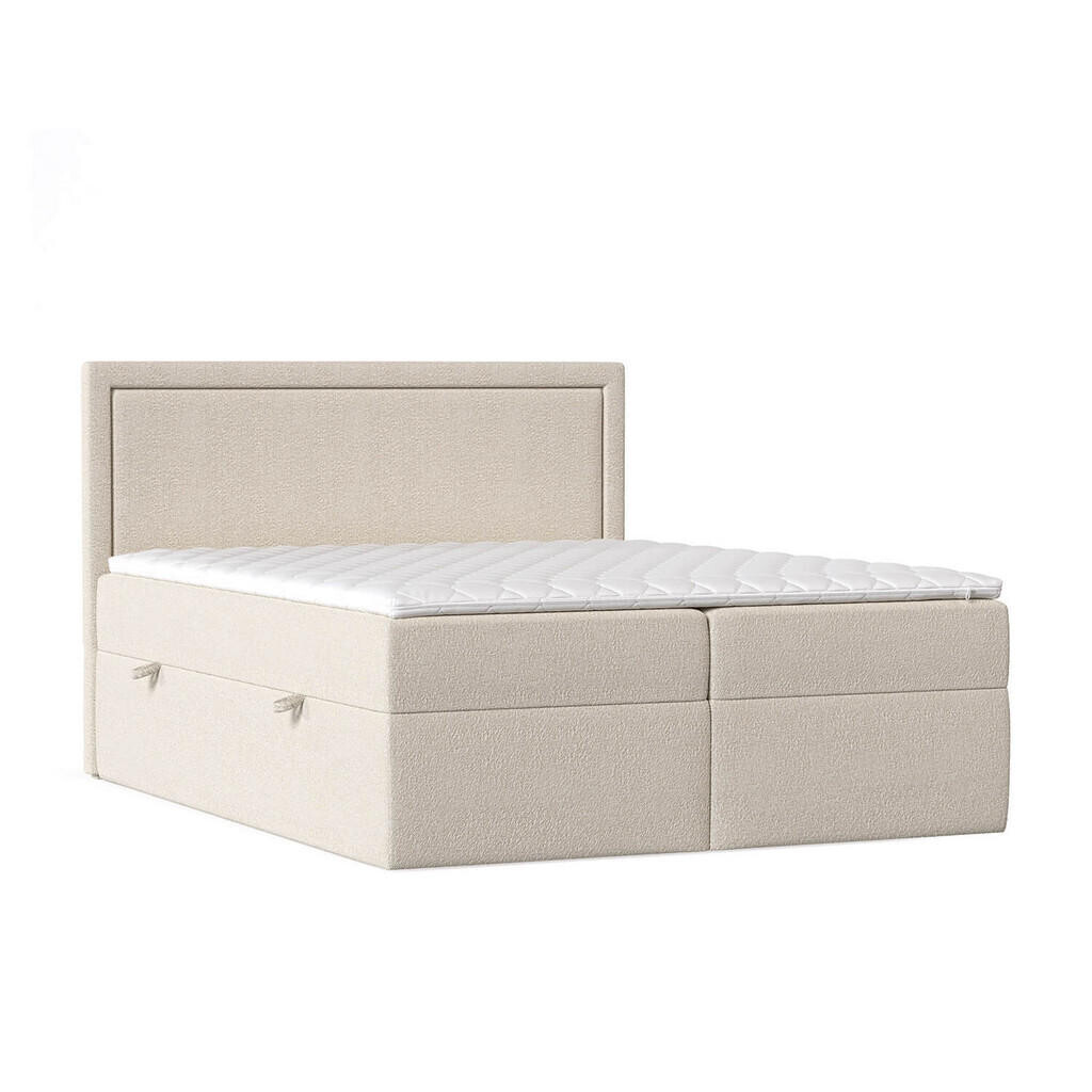 AltaBeds KONTINENTÁLNÍ postel JODAN 180/200 cm Písková