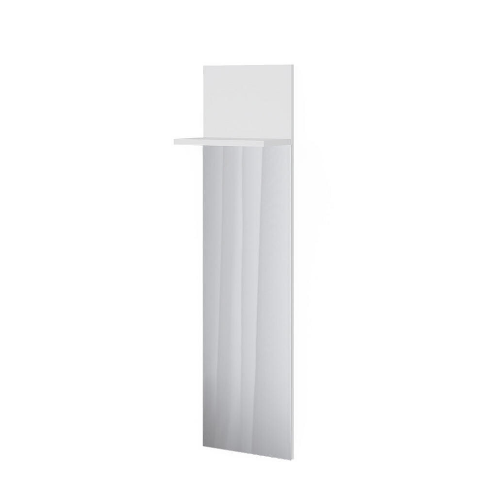 Vicco NÁSTĚNNÝ VĚŠÁK Siri Bílá 36 x 135 cm se zrcadlem