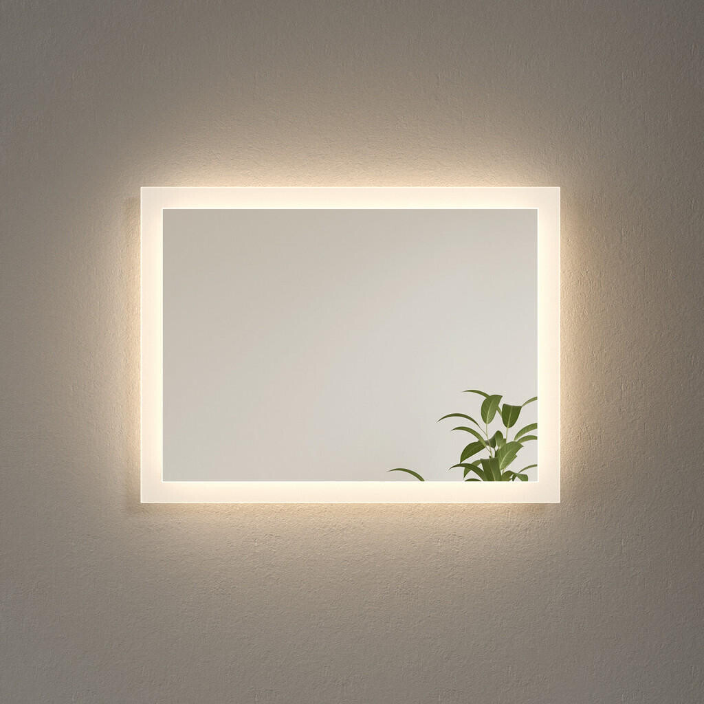 EMKE KOUPELNOVÉ ZRCADLO s osvětlením 60/45/3,5 cm