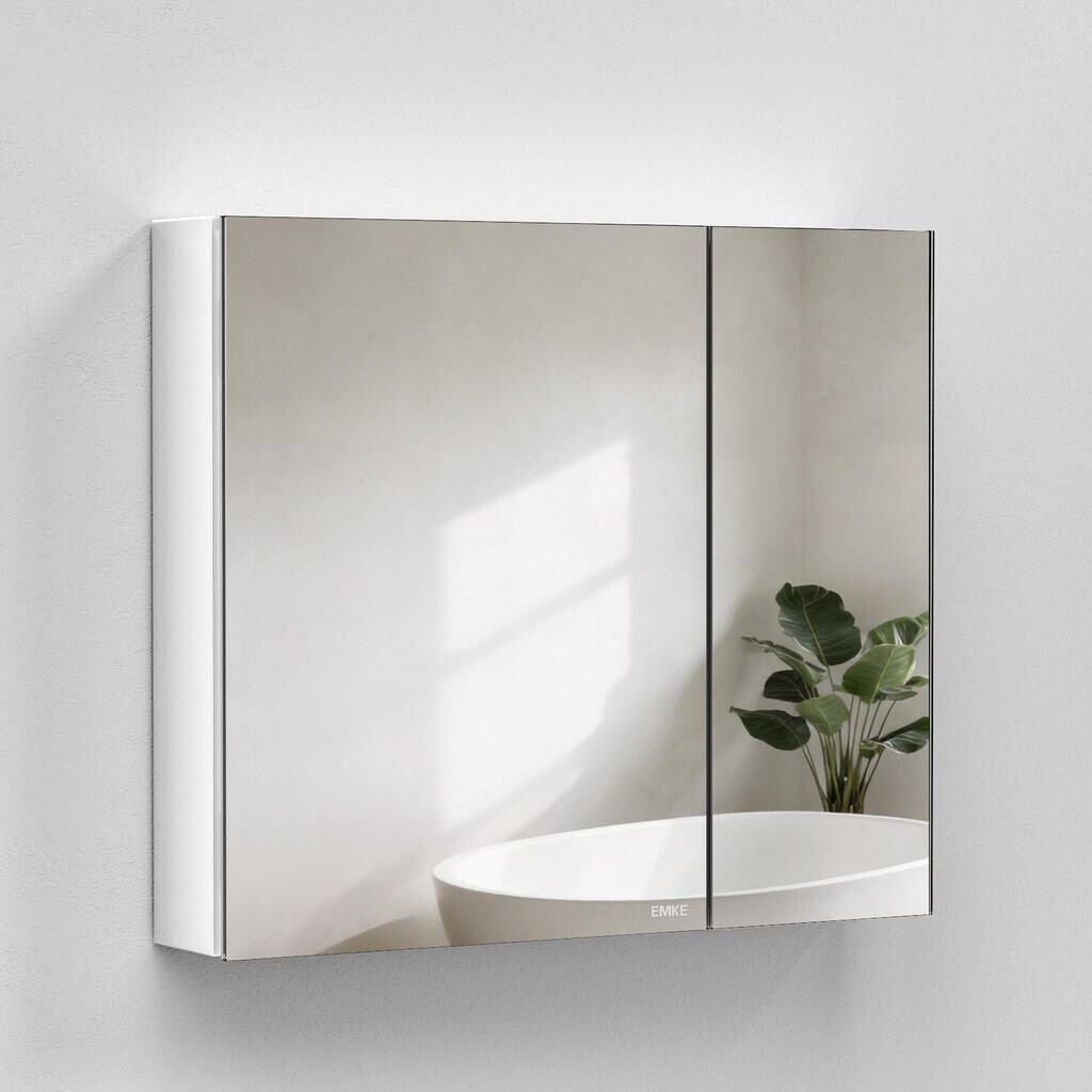 EMKE KOUPELNOVÁ ZRCADLOVÁ SKŘÍŇKA bílá, 85/65 cm