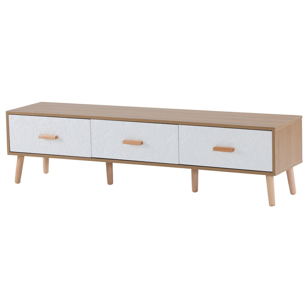 Urban Meuble TV STOLEK světlý dekor dřeva 150/35/39 cm
