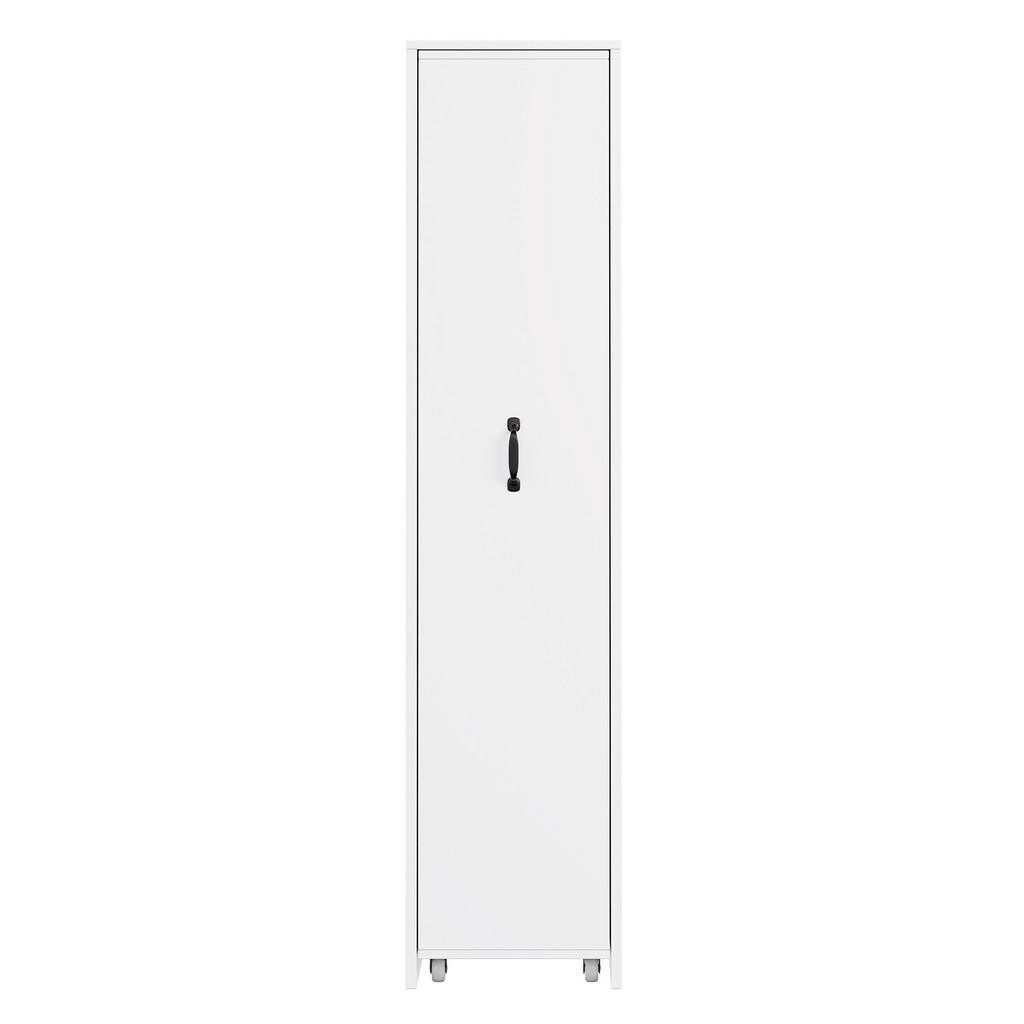 FLIEKS KNIHOVNA, úzká, 160 cm, pojízdná, úsporná