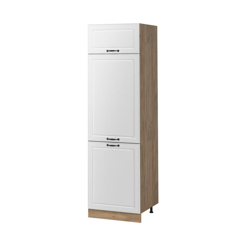 Vicco VYSOKÁ SKŘÍŇ R-Line, Bílý venkovský dům/Zlatý mocný dub, 60 cm