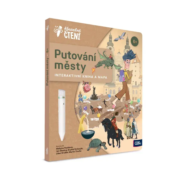 Albi Kniha Putování městy (Kouzelné čtení)